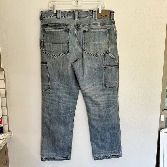 Duluth Trading Company Men’s Ballroom Double Flex Relaxed Fit Jeans  36X30 - Picture 10 of 16